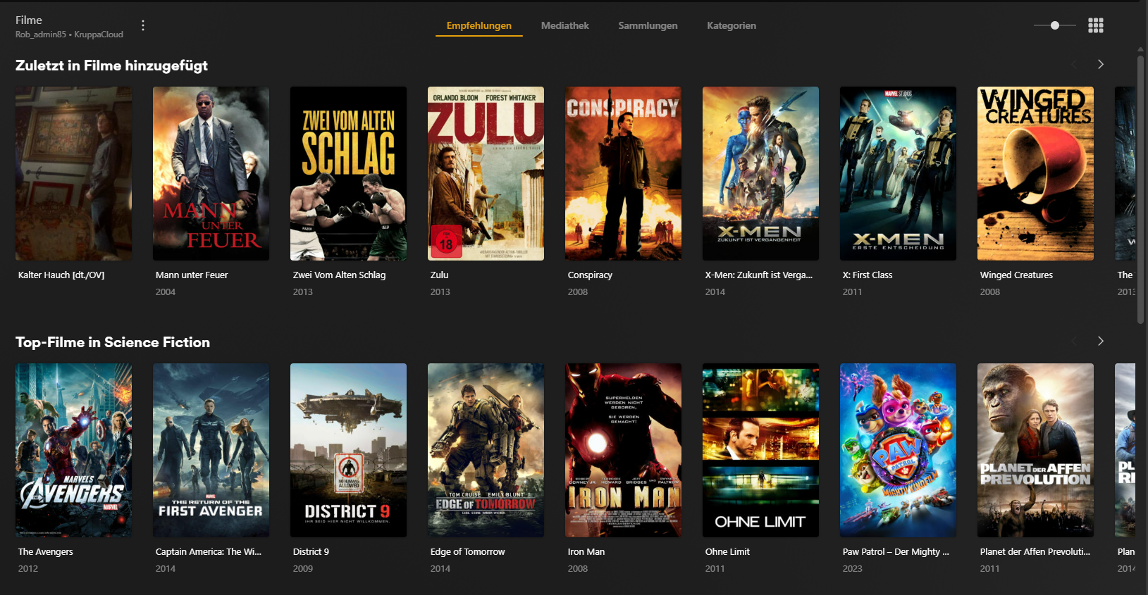 Entertainment – Mediathek