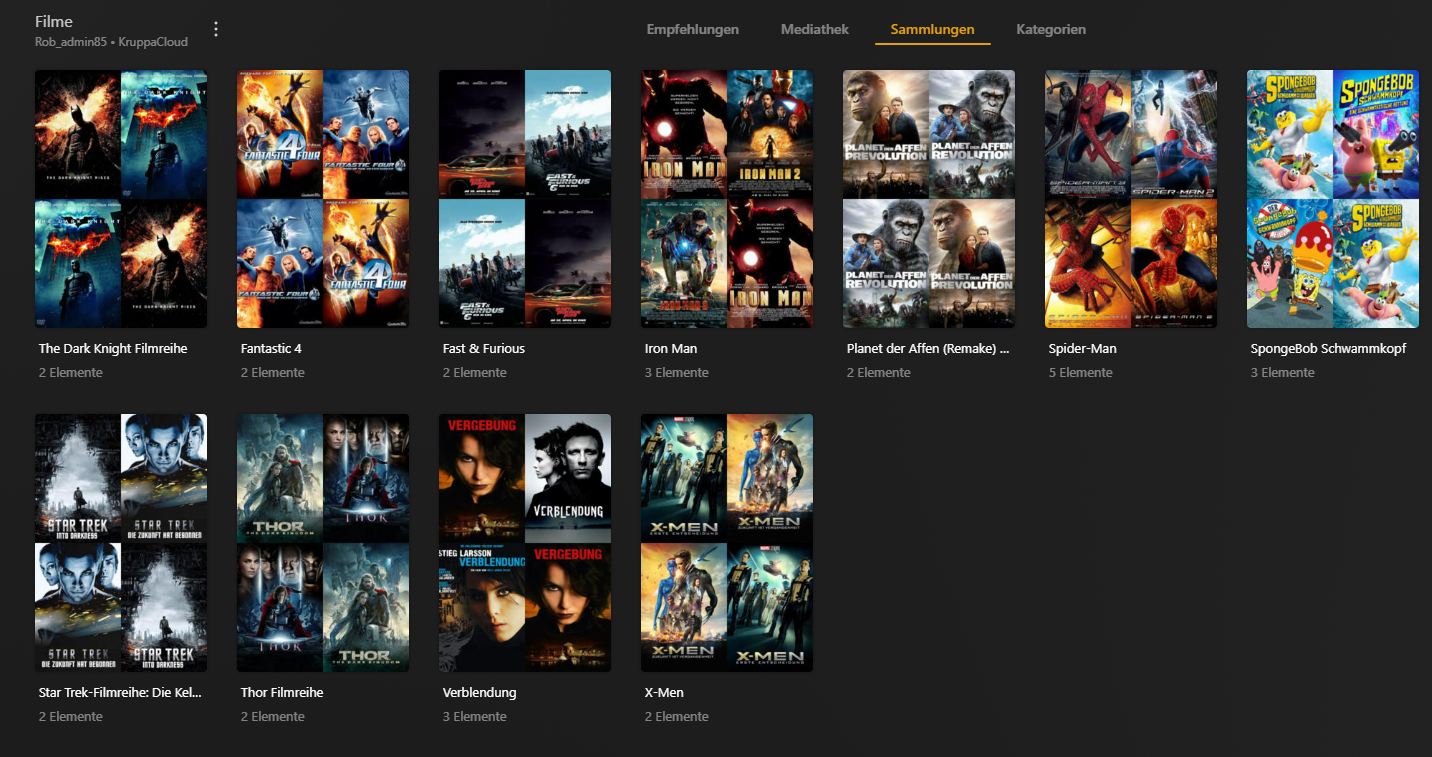 Sammlungen und thematische Bereiche